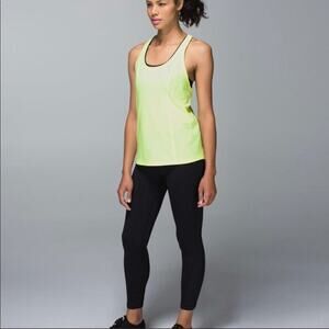 Lululemon Lightened Up Singlet Clear Mint  8